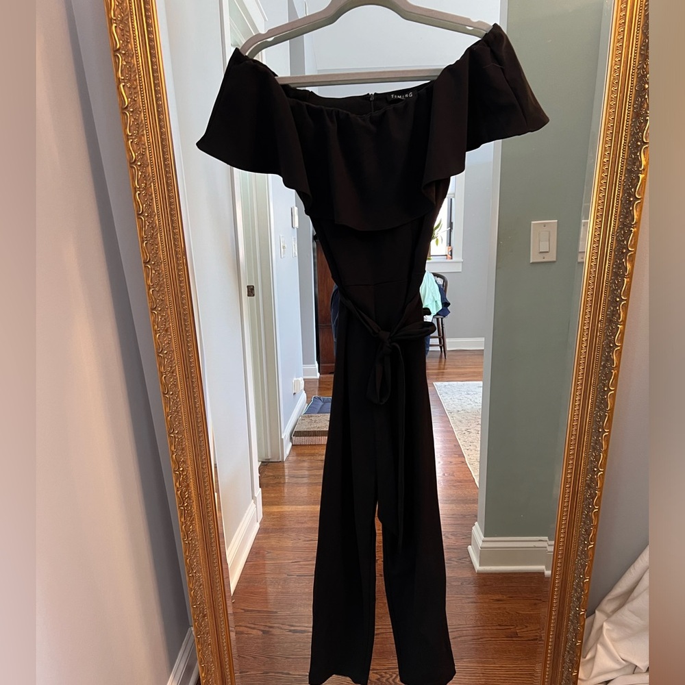 Black off the shoulder Jumpsuit